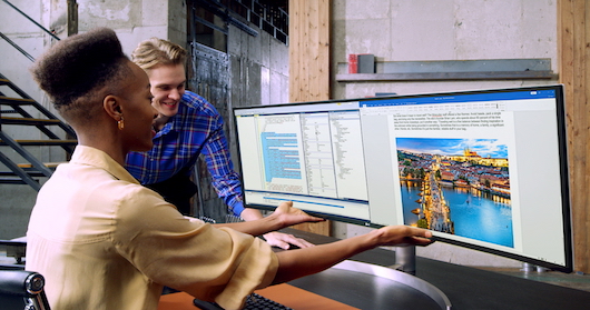 LG анонсировала 49-дюймовый монитор UltraWide с соотношением сторон 32:9